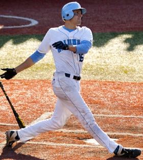 Columbia's Joey Falcone hit 7-for-14 with two home runs, four doubles, seven RBI and no strikeouts in a 4-game series split at Houston.