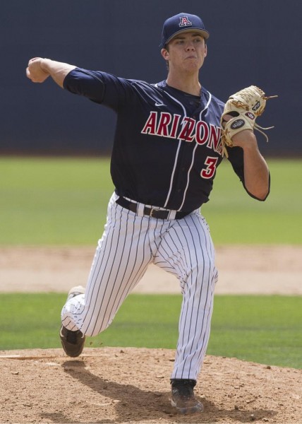 Arizona closer/3B Bobby Dalbec made his first career start on the mound a memorable one, complementing his solid outing by launching two home runs as the 'Cats rallied for a 7–2 win that averted the sweep vs. rival ASU.