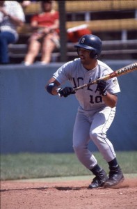 Dave Roberts (Los Angeles Dodgers manager) in his playing days at UCLA.